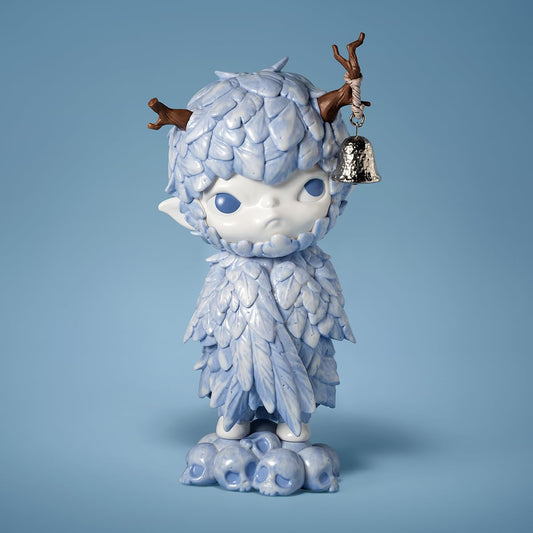 Hirono Ceramic Feather Figure