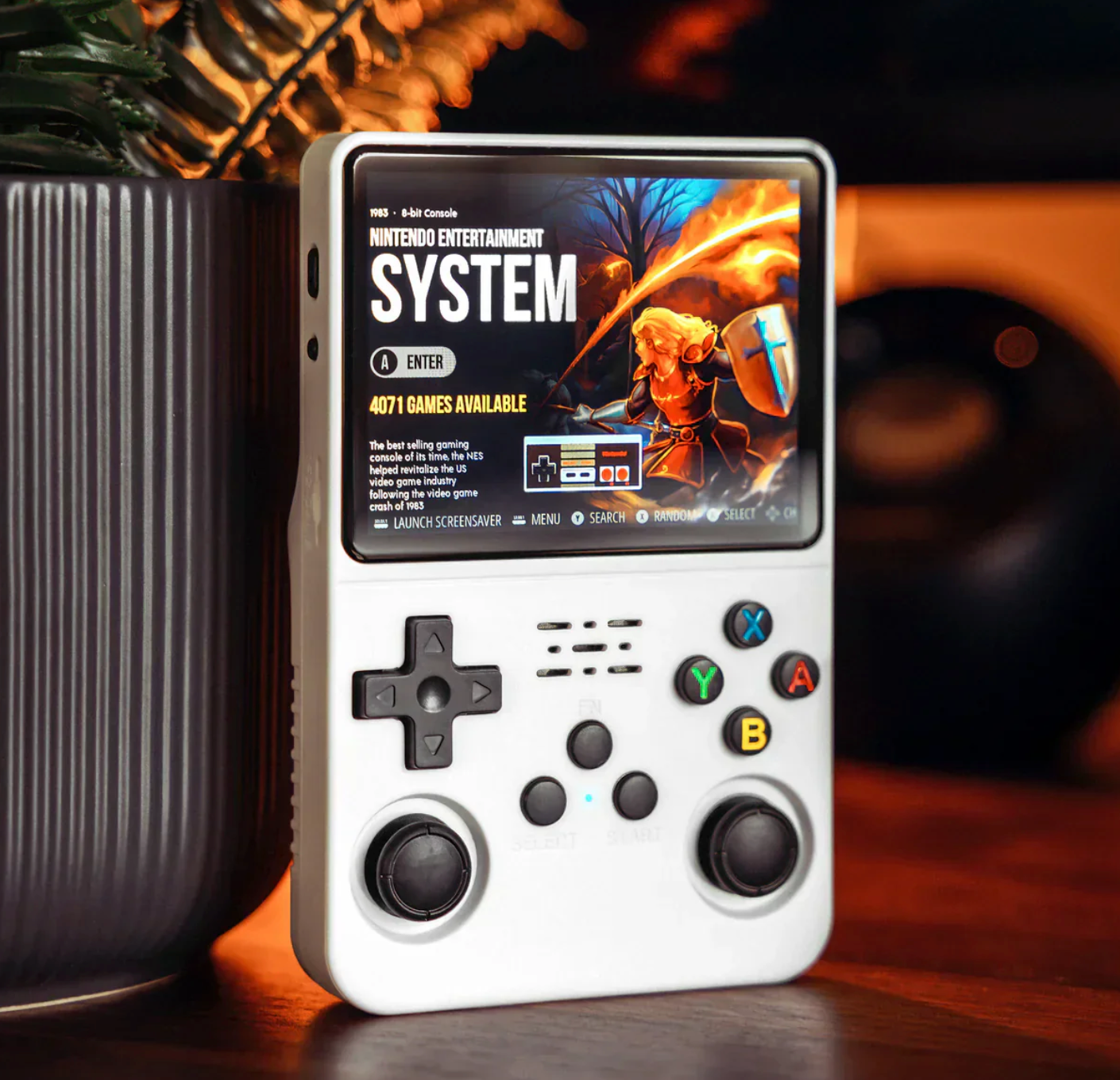 Retro Arcade Game Console