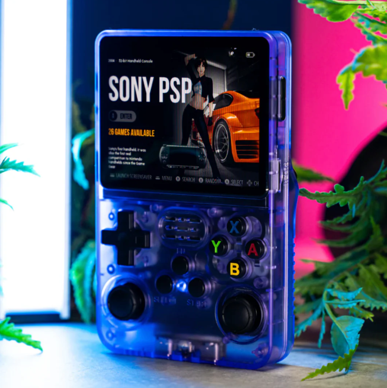 Retro Arcade Game Console